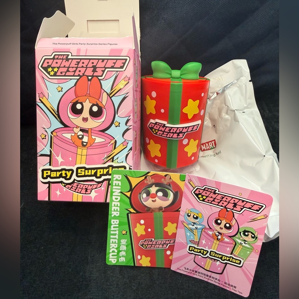 CONFIRMED POP MART Powerpuff Girls Party Surprise Reindeer Buttercup